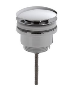Riko Caral clickwaste afvoerplug 5/4" chroom