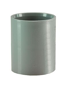  Dubbele mof 50 mm PVC