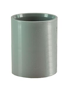  Dubbele mof 75 mm PVC