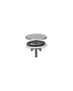 Wiesbaden RVS kraangatstop chroom 40mm