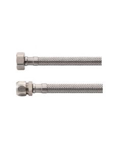 Riko Flexibele aansluitslang 3/8" bi x 10mm knel 60 cm RVS