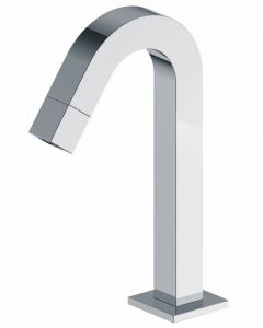 Wiesbaden Kappa fonteinkraan met gebogen uitloop 1/2" chroom