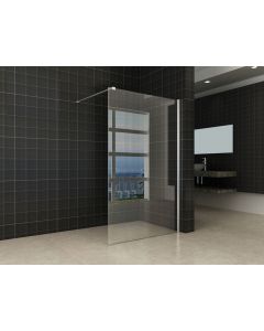Wiesbaden inloopdouche + muurprofiel 1200x2000 10mm NANO glas