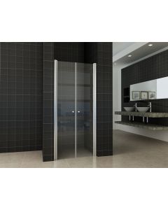 Wiesbaden Pendeldeur in nis 900x2000 6mm NANO glas