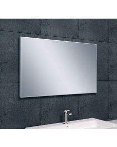 Xellanz Serra spiegel rechthoek met lijst 100 x 60 x 2,1 cm aluminium