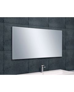 Xellanz Serra spiegel rechthoek met lijst 120 x 60 x 2,1 cm aluminium