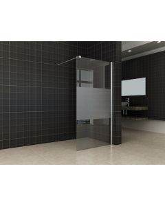 Wiesbaden inloopdouche + muurprof. 800x2000 10mm NANO ged.matglas