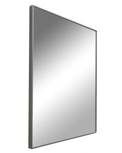 Wiesbaden Fina spiegel rechthoek met lijst 50 x 60 x 2.1 cm aluminium