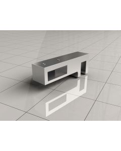 Xellanz glaskoppeling zijkant stabilisatiestang chroom