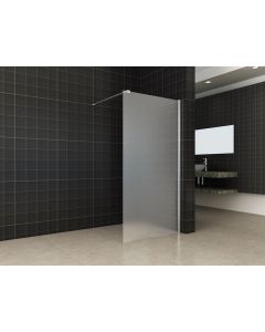 Xellanz inloopdouche+muurprofiel 900x2000 10mm NANO geheel matglas