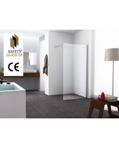 Wiesbaden inl.douche Safety Glass 10mm NANO 800x2000