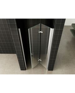 Xellanz vouwbare nisdeur 1000x2000 rechts 8mm NANO glas