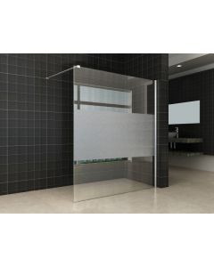 Wiesbaden inloopdouche + muurprof.1600x2000 8mm NANO ged.matglas