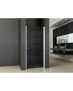 Xellanz nisdeur met profiel 900x2000 8mm NANO rookglas