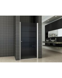 Xellanz nisdeur met profiel 1000x2000 8mm NANO rookglas