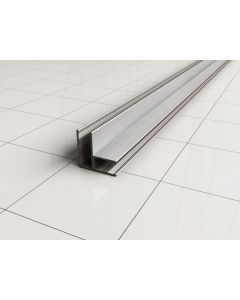  Hoekprofiel 200cm geborsteld staal