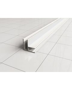 Wiesbaden Hoekprofiel 200cm mat wit