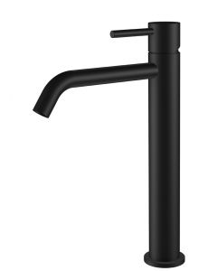 Wiesbaden Style XL hoge wastafelmengkraan mat zwart
