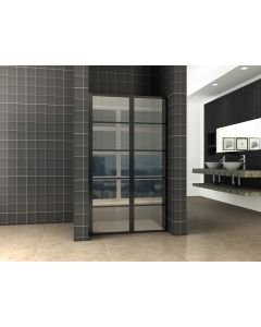 Wiesbaden Horizon nisdeur R/L met vast deel 90cm 8mm NANO