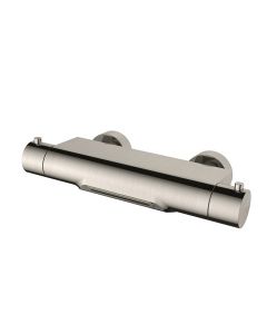 Wiesbaden Style thermostatische waterval-badkraan cooltouch geborsteld staal