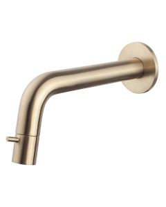 Wiesbaden Sophia fonteinkraan inkortbaar met muurbevestiging 1/2" geborsteld messing