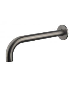 Wiesbaden inbouw-uitloop rond 25cm 1/2''  gunmetal