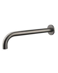 Wiesbaden inbouw-uitloop rond 30cm 1/2''  gunmetal