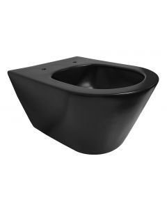 Wiesbaden Stereo wandcloset rimless mat zwart