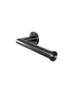 Brauer Toiletrolhouder gunmetal geborsteld PVD