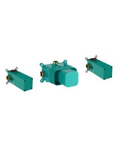 Wiesbaden Dreams inbouwdeel thermostatische douchekraan met 2 stopkranen