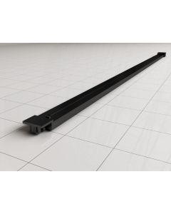 Xellanz Horizon stabilisatiestang 120cm voor inloopdouche mat zwart