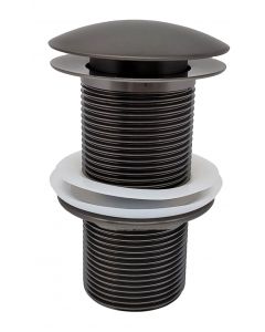 Wiesbaden Caral clickwaste afvoerplug verlengd 5/4" gunmetal