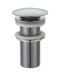 Wiesbaden Caral open afvoerplug verlengd 5/4" chroom