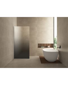 Wiesbaden Slim glasplaat spiegelrook- naar helder glas 900x2000 8mm nano