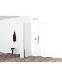 Inloopdouche Xellanz Eco 80x220 cm x 8 mm nano helder glas/chroom