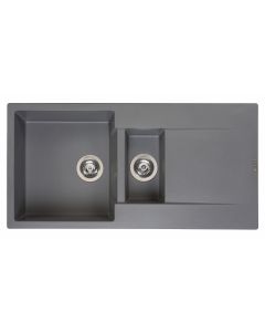 Reginox Amsterdam 15 grey silvery spoelbak