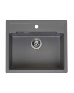 Reginox Amsterdam 54 Tapwing grey silvery spoelbak