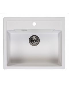 Reginox Amsterdam 54 Tapwing pure white spoelbak