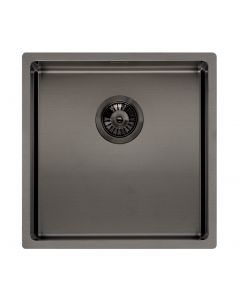 Reginox Miami 40 x 40 Gun Metal spoelbak