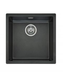 Reginox Texel 40 x 40 black silvery spoelbak
