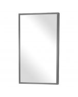 Differnz Force spiegel 86 x 50 cm MDF antraciet