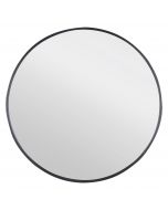 Differnz spiegel rond aluminium 65 x 65 cm zwart