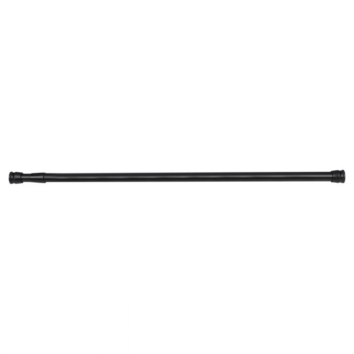 Differnz Round douchegordijnstang 75125 cm zwart