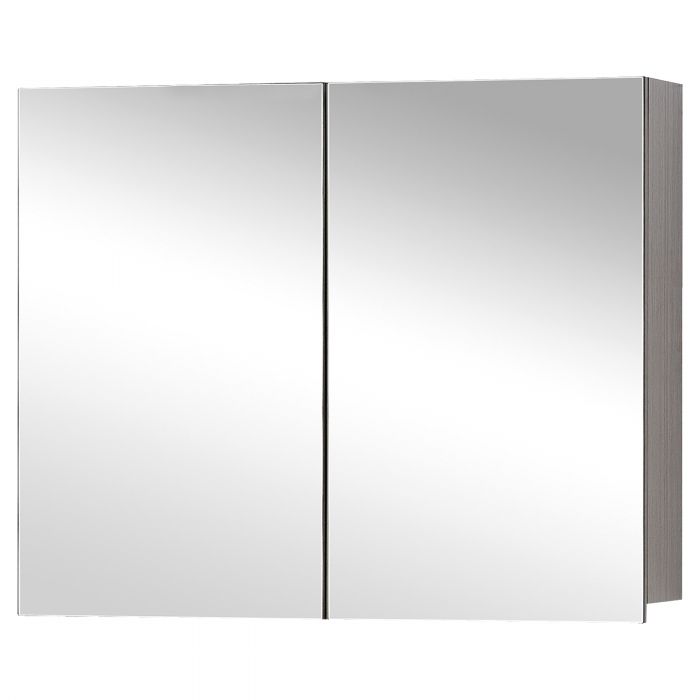 Differnz Style spiegelkast 90 x 60 cm grijs eiken