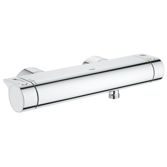 Grohe Grohtherm 2000 New douchethermostaat hoh 150 mm met S-koppelingen, CoolTouch chroom