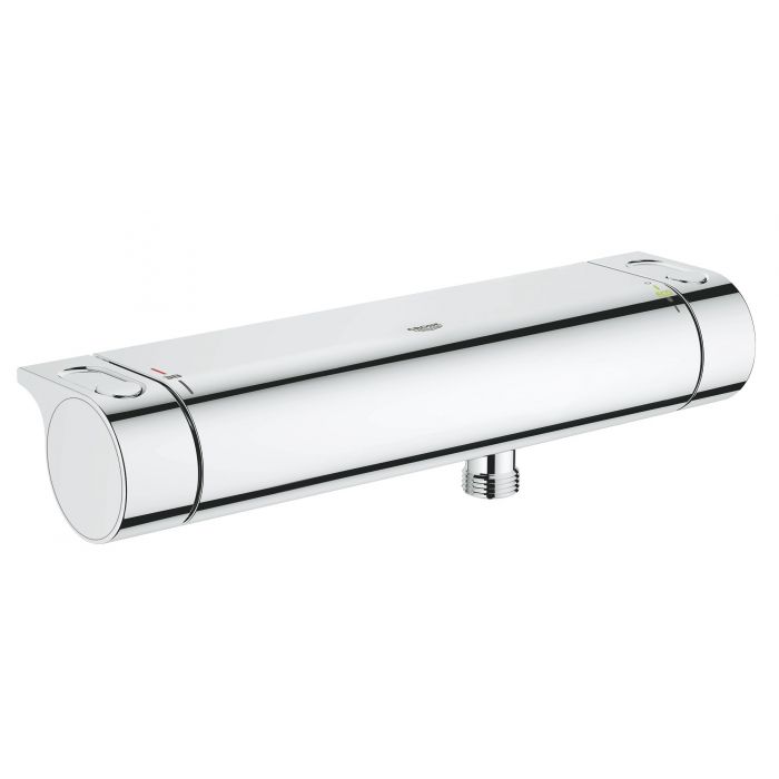 Grohe Grohtherm 2000 New douchethermostaat hoh 120 mm zonder S-koppelingen, CoolTouch chroom