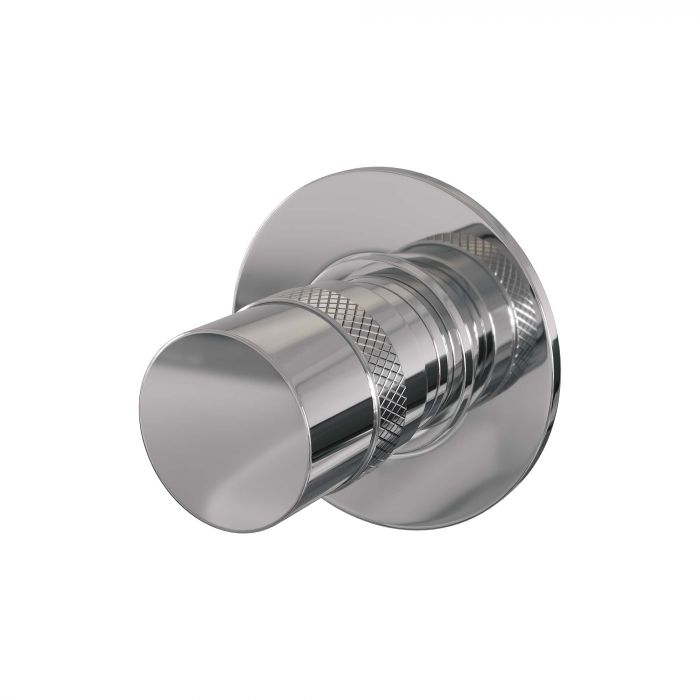 Brauer Chrome Edition losse inbouw stopkraan met in- en afbouwdelen chroom