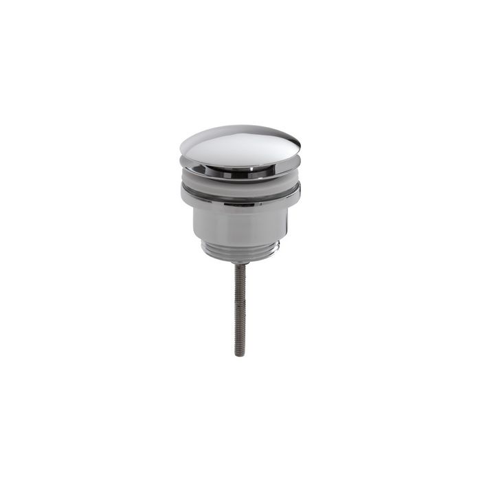 Riko Caral clickwaste afvoerplug 5/4" chroom