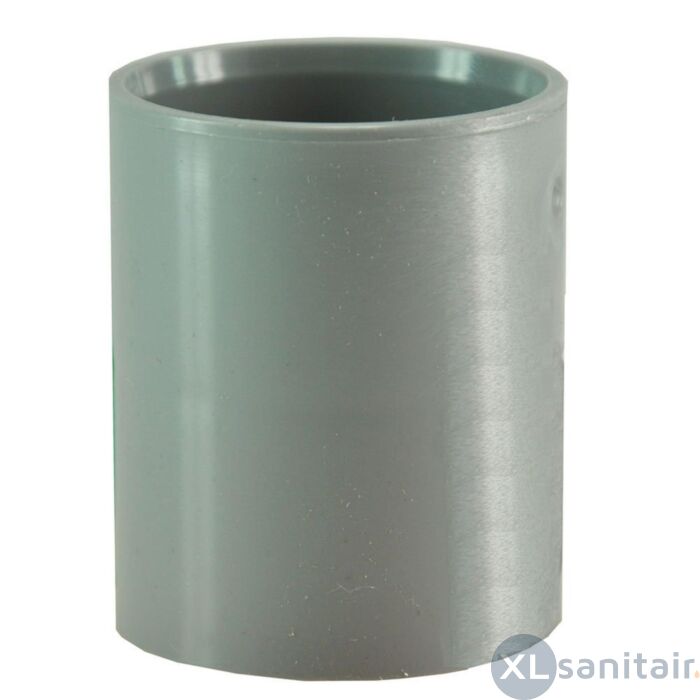  Dubbele mof 50 mm PVC