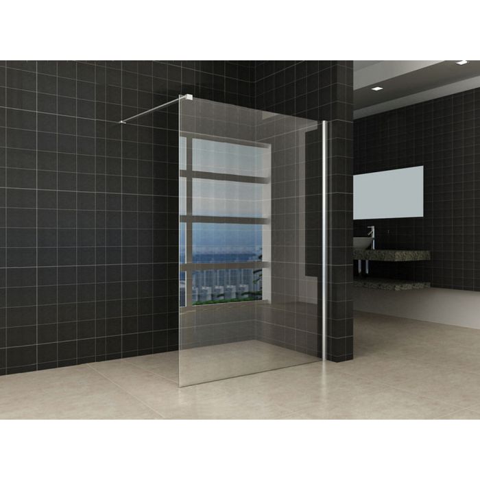 Wiesbaden inloopdouche + muurprofiel 1300x2000 10mm NANO glas